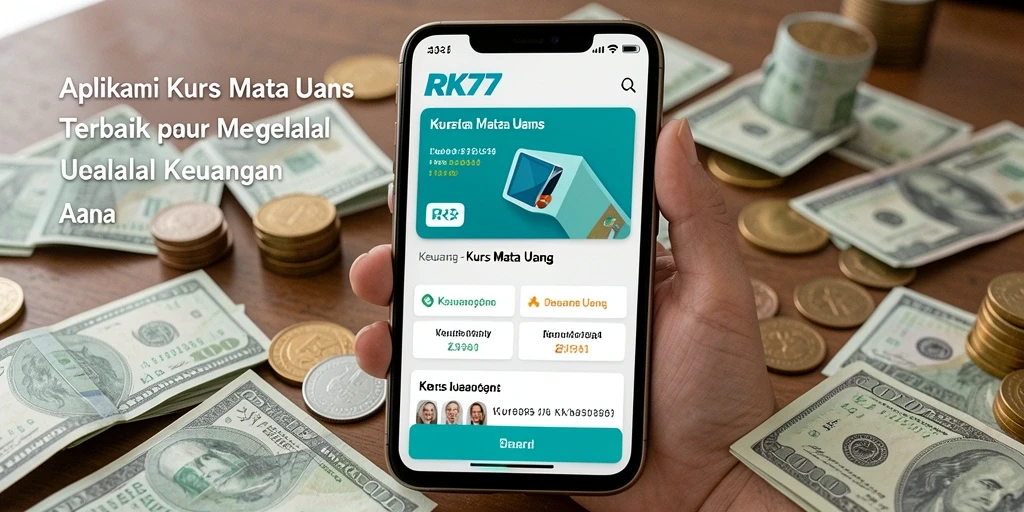 Antarmuka RK77 yang intuitif dan informatif untuk Kurs Mata Uang.