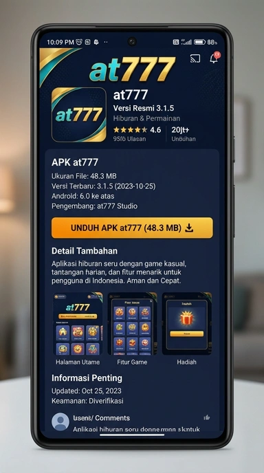 Panduan Unduh dan Instal APK at777 untuk Android