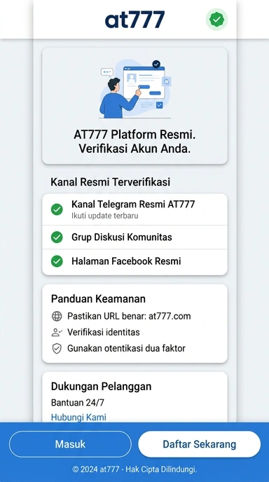 Halaman Resmi at777 untuk Unduh APK Android